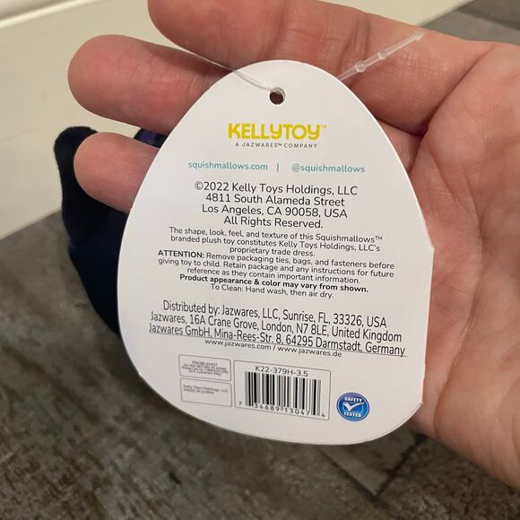 Squishmallow Halloween Autumn the Cat with Witch Hat  Kelly Toy Black NWT - Picture 5 of 9